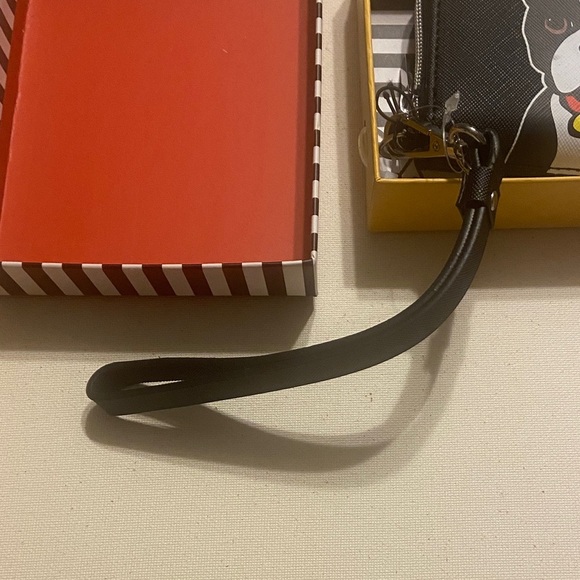 Marc Tetro Black Dog Print Wallet - Picture 4 of 6